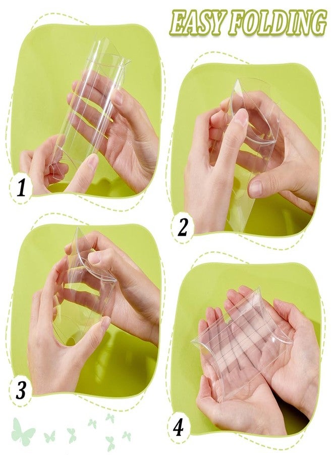 BENECREAT 40 Pack PVC Plastic Pillow Box, 4.5x3x1.2 Inch Clear Gift Packaging Boxes, Candy Treat Favors Box for Festival Party Favors Storage Packing - Image 4